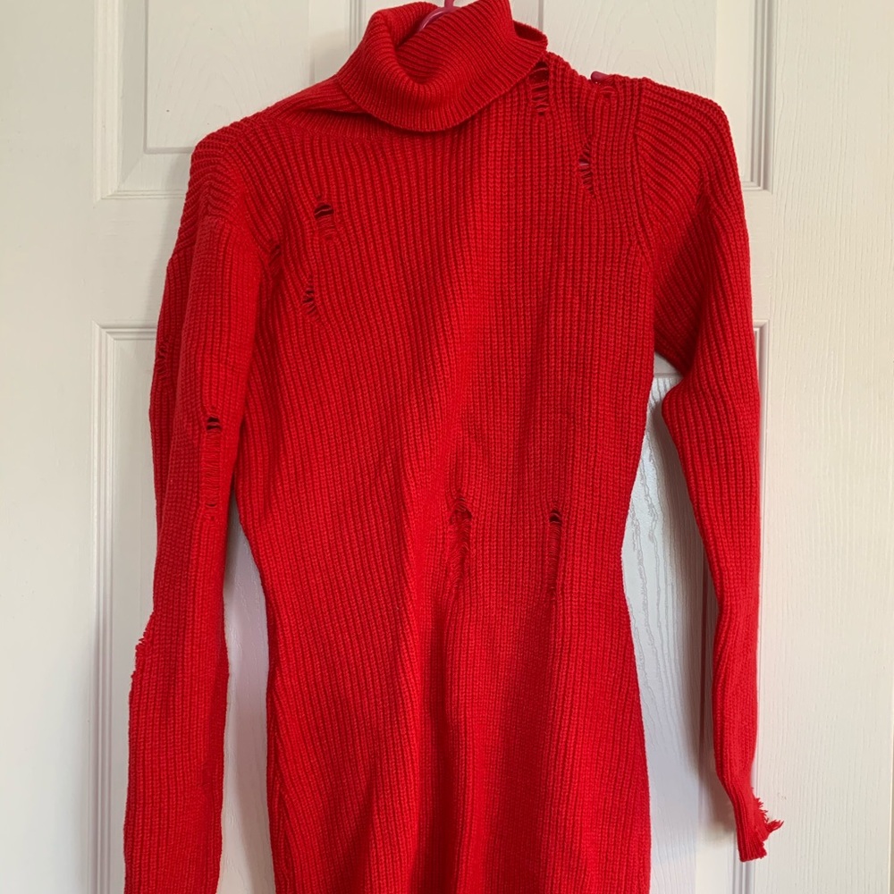 FashionNova A Warm Snuggle Sweater Dress